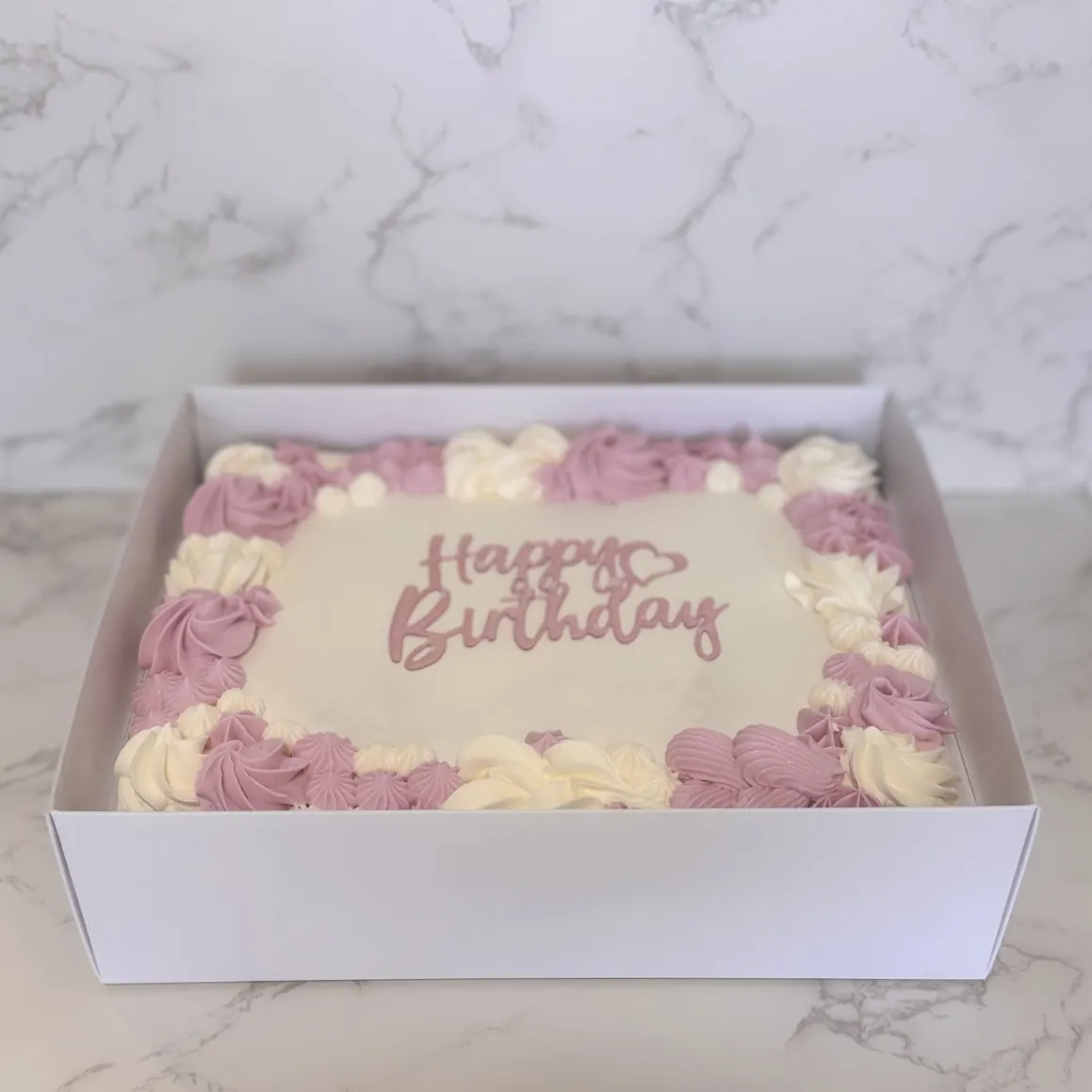 Custom sheet cake in a box South Florida